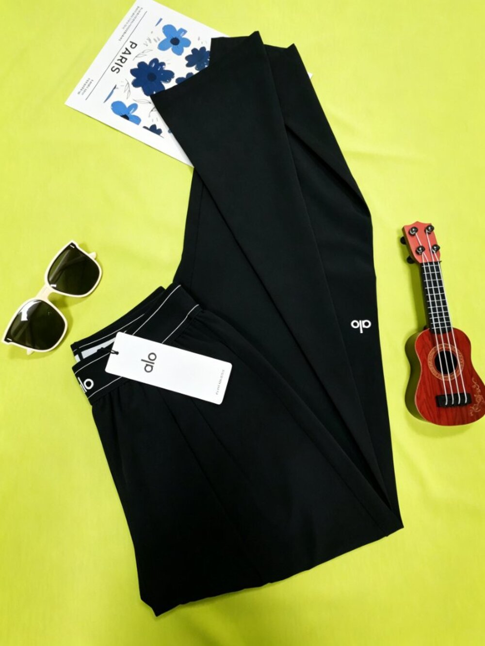 🐱‍👤NWT ALO Yoga Suit Up Trouser Black Womens Regular 30" Inseam🦓 - Picture 7 of 15